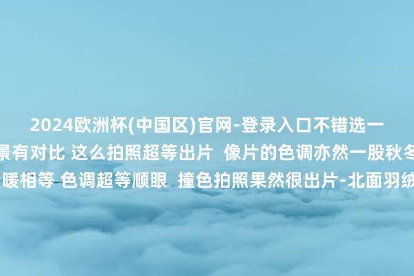 2024欧洲杯(中国区)官网-登录入口不错选一些色调显然的穿戴与布景有对比 这么拍照超等出片  像片的色调亦然一股秋冬冷意加上冬日阳光冷暖相等 色调超等顺眼  撞色拍照果然很出片-北面羽绒服的御寒度果然很够 到了傍晚穿上它刚刚好要去川西玩的宝宝们带上它御寒实充足啦～-2024欧洲杯(中国区)官网-登录入口