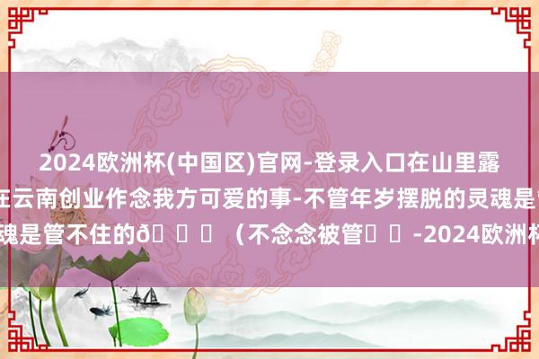 2024欧洲杯(中国区)官网-登录入口在山里露营⛺️	在山里烧烤、吃饭在云南创业作念我方可爱的事-不管年岁摆脱的灵魂是管不住的💗（不念念被管☺️-2024欧洲杯(中国区)官网-登录入口